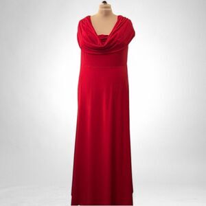 ELOQUII Women's Plus Size Off The Shoulder Maxi Dress, NWT! Size 22